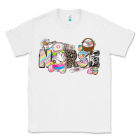 White Easter Nurse  Easter Day Classic Tee - CowGirlArtShop