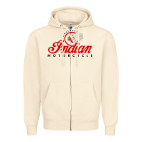 Sandshell motorcycle racing indian Zipper Hoodie - linhVisuals