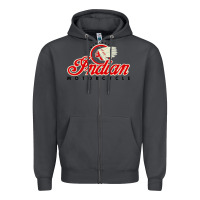 Smoke motorcycle racing indian Zipper Hoodie - linhVisuals