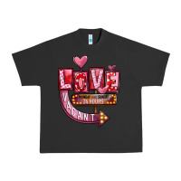 Pigment Black Valentines Day Love Vacant Urban Heavy Tee - FaDigitalArtStudio