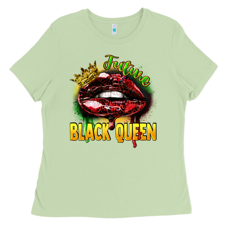 Future Black Queen Ladies Tee by FaDigitalArtStudio | Teevron