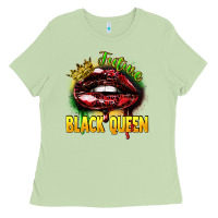 Matcha Future black queen Ladies Tee - FaDigitalArtStudio