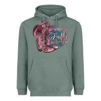 Sage Walk By Faith Not By Sight Heavyweight Hoodie - JahusDesignShop