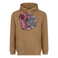 Walk By Faith Not By Sight Heavyweight Hoodie | Teevron
