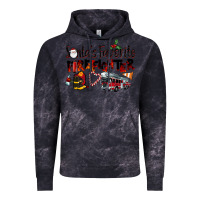 Cloud Black Santa's Favorite Firefighter Vintage Hoodie - LillyAllenDesigns