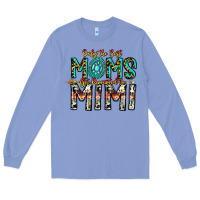 Colony Blue Only The Best Moms Get Promoted To Mimi Long Sleeve Tee - CowhideDigitalArt