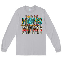 Moon Dust Only The Best Moms Get Promoted To Mimi Long Sleeve Tee - CowhideDigitalArt