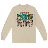 Mushroom Only The Best Moms Get Promoted To Mimi Long Sleeve Tee - CowhideDigitalArt