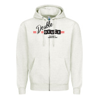 Oatmeal Heather double deuce live music Zipper Hoodie - linhVisuals