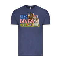 Vintage Denim he lives easter Vintage Tee - FaDigitalArtStudio
