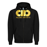Black allied artists pictures Zipper Hoodie - linhVisuals