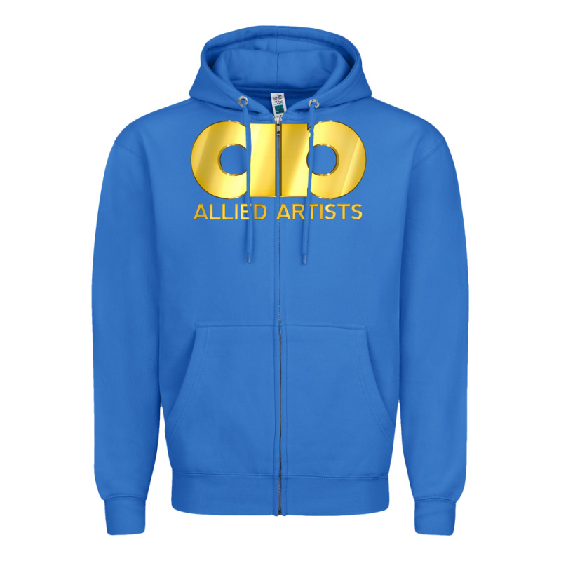Allied Artists Pictures Zipper Hoodie by linhVisuals | Teevron