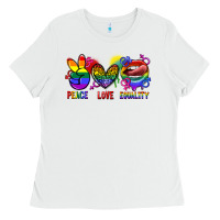 Peace Love Equality Ladies Tee | Teevron