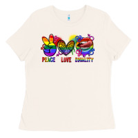 Bone Peace love equality Ladies Tee - FaDigitalArtStudio