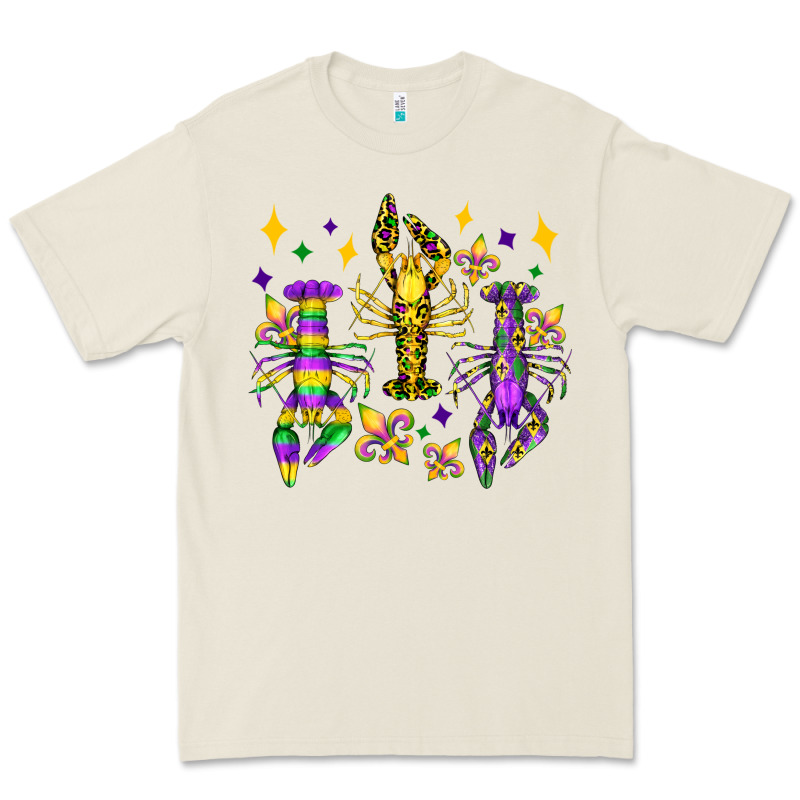 Mardi Gras Craw Fish Olivia Premium Tee by OliviaCreatesArt | Teevron