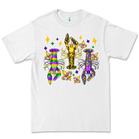 White mardi gras craw fish olivia Premium Tee - OliviaCreatesArt