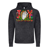 Vintage Black joy to the world Vintage Hoodie - CowhideDigitalArt