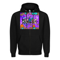 Black nurse halloween Zipper Hoodie - JahusDesignShop