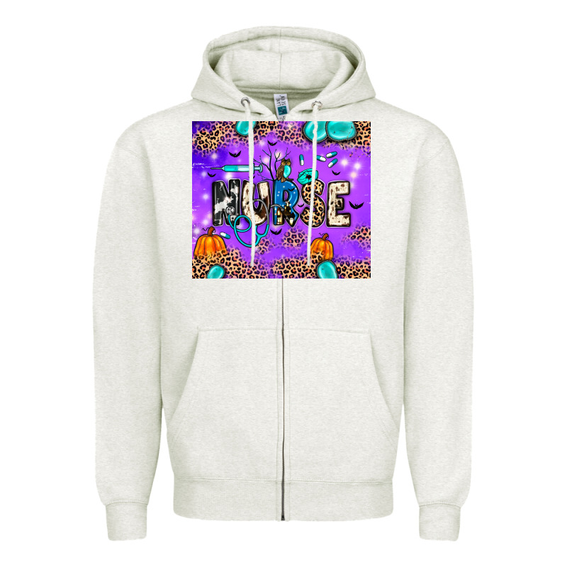 Nurse Halloween Zipper Hoodie by JahusDesignShop | Teevron