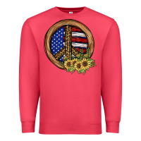 Cardinal Peace Sign Premium Sweatshirt - JahusDesignShop
