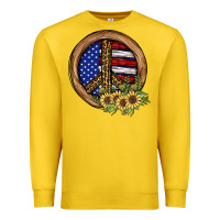 Lemon Peace Sign Premium Sweatshirt - JahusDesignShop