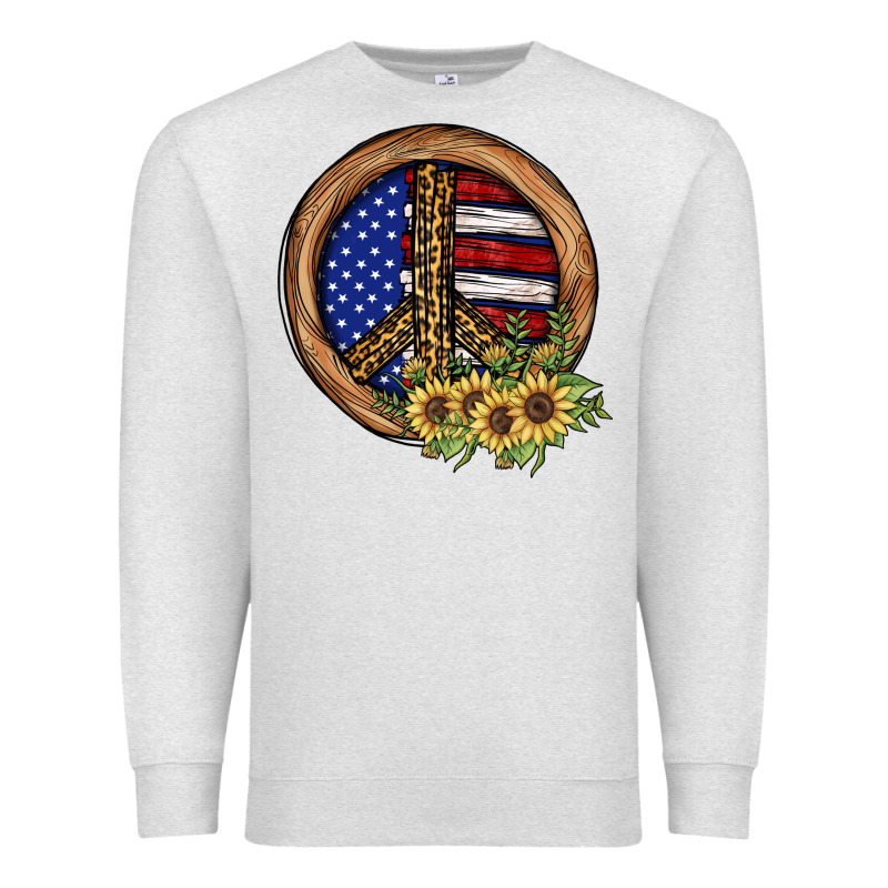 Peace Sign Premium Sweatshirt by JahusDesignShop | Teevron
