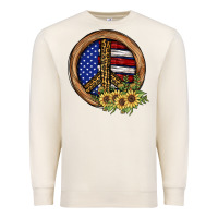 Sandshell Peace Sign Premium Sweatshirt - JahusDesignShop