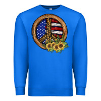True Royal Peace Sign Premium Sweatshirt - JahusDesignShop