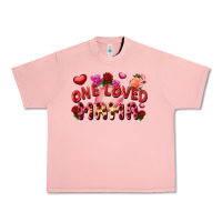 Salmon One loved mama Urban Heavy Tee - FaDigitalArtStudio