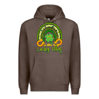 Coffee lucky vibes Premium Hoodie - Artiststas