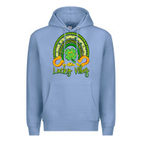 Colony Blue lucky vibes Premium Hoodie - Artiststas
