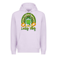 Lilac lucky vibes Premium Hoodie - Artiststas