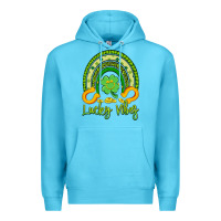 Ocean Blue lucky vibes Premium Hoodie - Artiststas