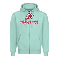 Seafoam arkansas travelers Zipper Hoodie - linhVisuals