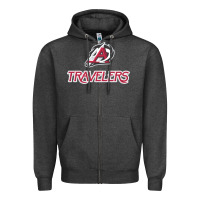 Charcoal Heather arkansas travelers Zipper Hoodie - linhVisuals
