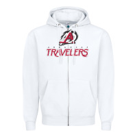 White arkansas travelers Zipper Hoodie - linhVisuals