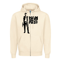 Sandshell han shot first Zipper Hoodie - linhVisuals