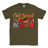 Army Green One loved mama valentines day Classic Tee - HowdyJamesFarm