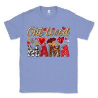 Colony Blue One loved mama valentines day Classic Tee - HowdyJamesFarm
