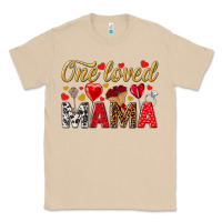 Mushroom One loved mama valentines day Classic Tee - HowdyJamesFarm