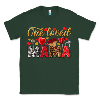 Sports Green One loved mama valentines day Classic Tee - HowdyJamesFarm