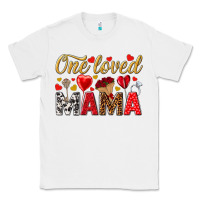 White One loved mama valentines day Classic Tee - HowdyJamesFarm