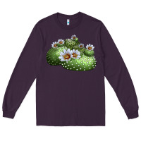 Plum Blossfeldia Cactus Long Sleeve Tee - LillyAllenDesigns