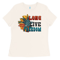 Bone Long live freedom Ladies Tee - FaDigitalArtStudio