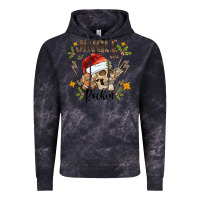 Cloud Black jingle bell rock black Vintage Hoodie - CowhideDigitalArt