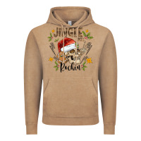 Jingle Bell Rock Black Vintage Hoodie | Teevron