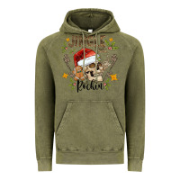 Vintage Olive jingle bell rock black Vintage Hoodie - CowhideDigitalArt
