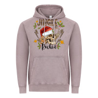 Vintage Zinc jingle bell rock black Vintage Hoodie - CowhideDigitalArt