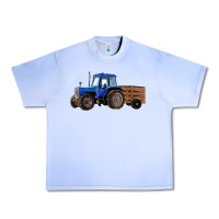 Grape Ice Farm Tractor Urban Heavy Tee - RanaPortraitStore