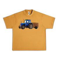 Peanut Butter Farm Tractor Urban Heavy Tee - RanaPortraitStore